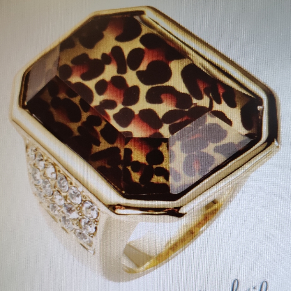 NIB "Wild Diamonds" Size 5 Ring by Parklane Jewelry